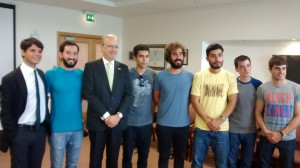 Encontro de Embaixador da Espanha com alunos 